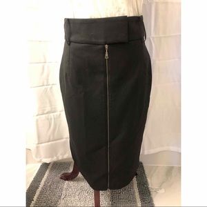 Zara Women’s Pencil Skirt - Black - Zippered - Sz4